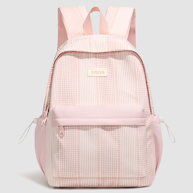 Playful Striped Backpack Kalsten