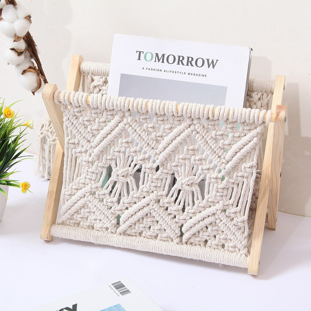 Macrame Hanging Sun Hat Organizer Kalsten