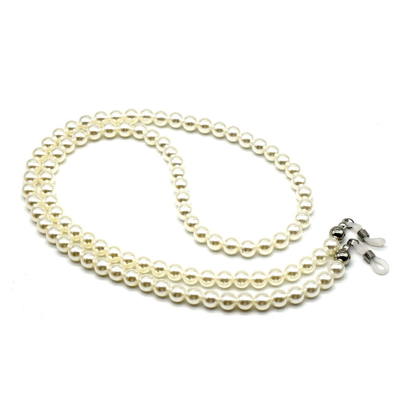 Elegant Pearl Beaded Eyewear Chain Kalsten