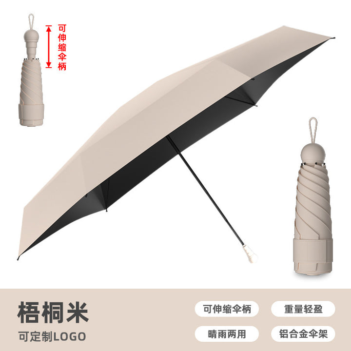 Ladies Innovative Folding Umbrella with Compact Mechanism Kalsten