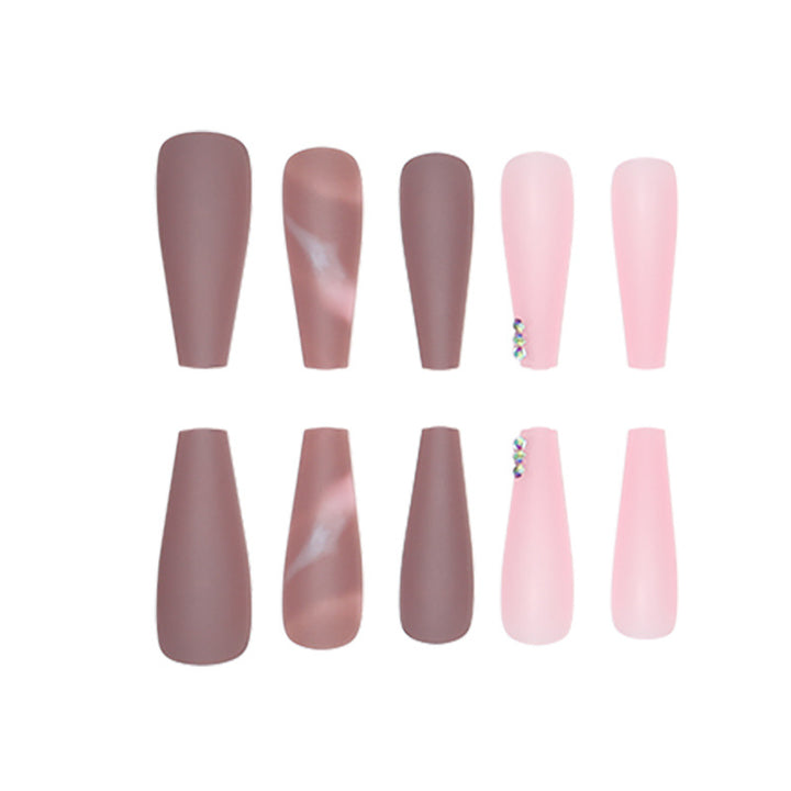 Stylish Long Acrylic Nail Tips Kalsten