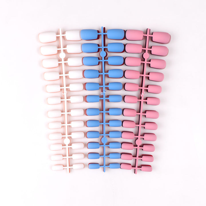 Matte Finish Long Stiletto Press-On Nails Kalsten