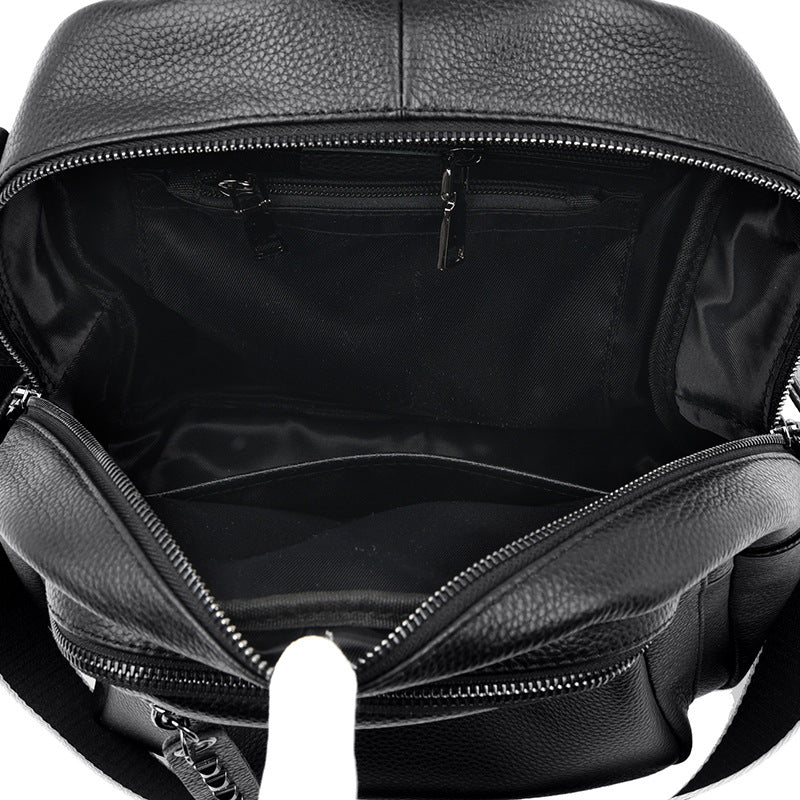 Stylish and Versatile Leather Backpack Kalsten