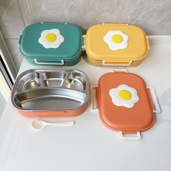 Creative Egg-Shaped Lunch Box