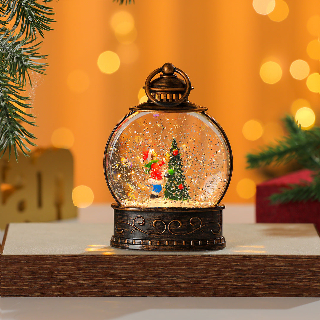 Decorative Snow Globe Lantern Kalsten