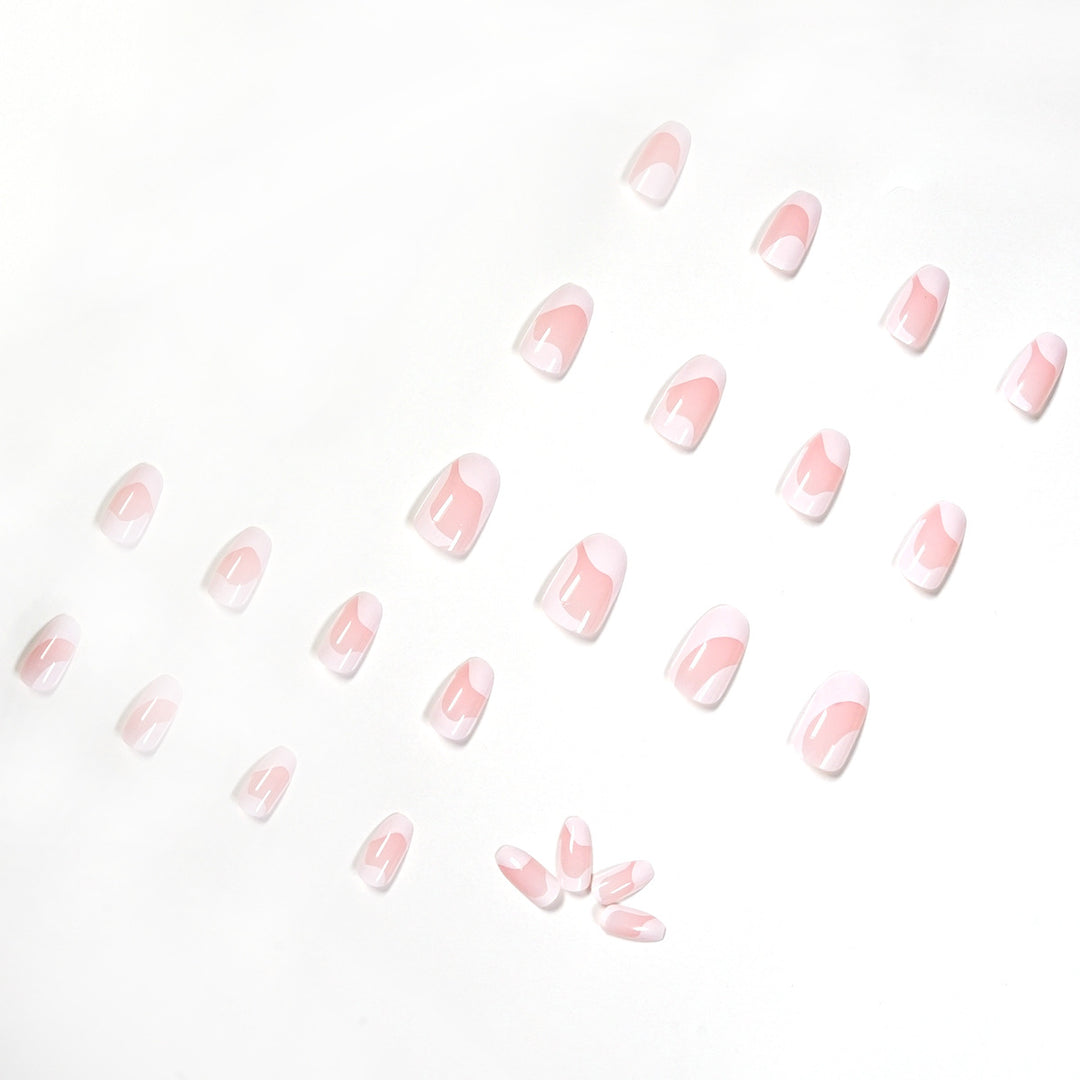 Artistic stiletto nails with elegant color structures Kalsten