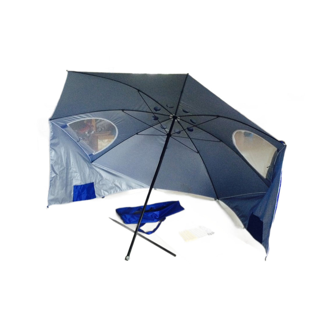 Sturdy beach umbrella with UV protection Kalsten