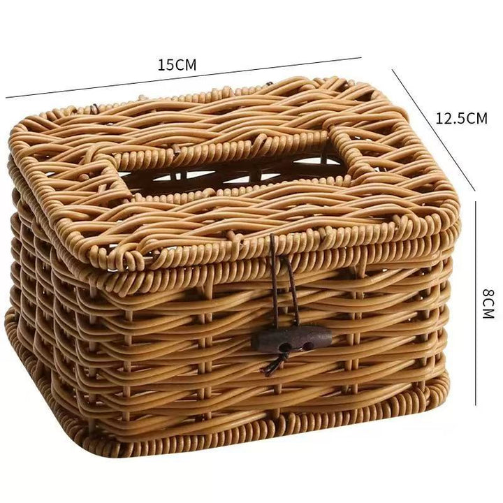 Handcrafted Wicker Storage Box Kalsten