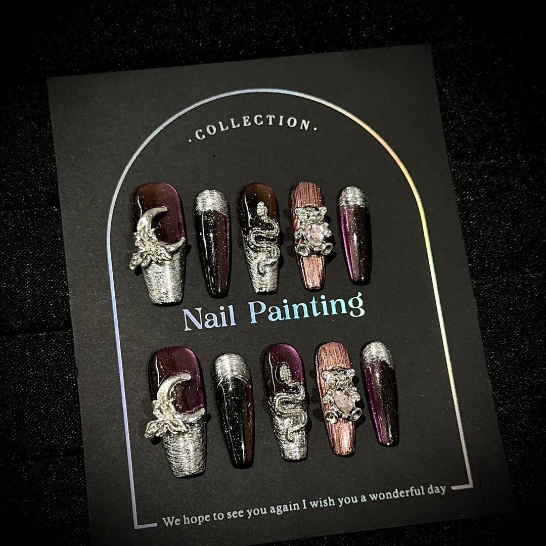 Artistic Press-On Nail Collection