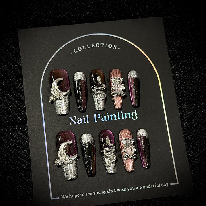 Artistic Press-On Nail Collection