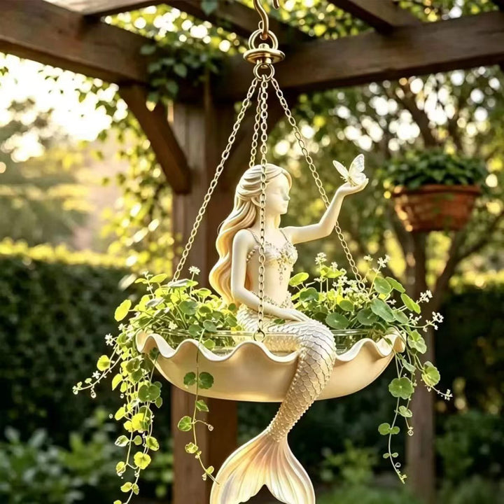 Mermaid Decorative Hanging Planter Kalsten