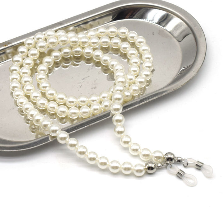 Elegant Pearl Beaded Eyewear Chain Kalsten