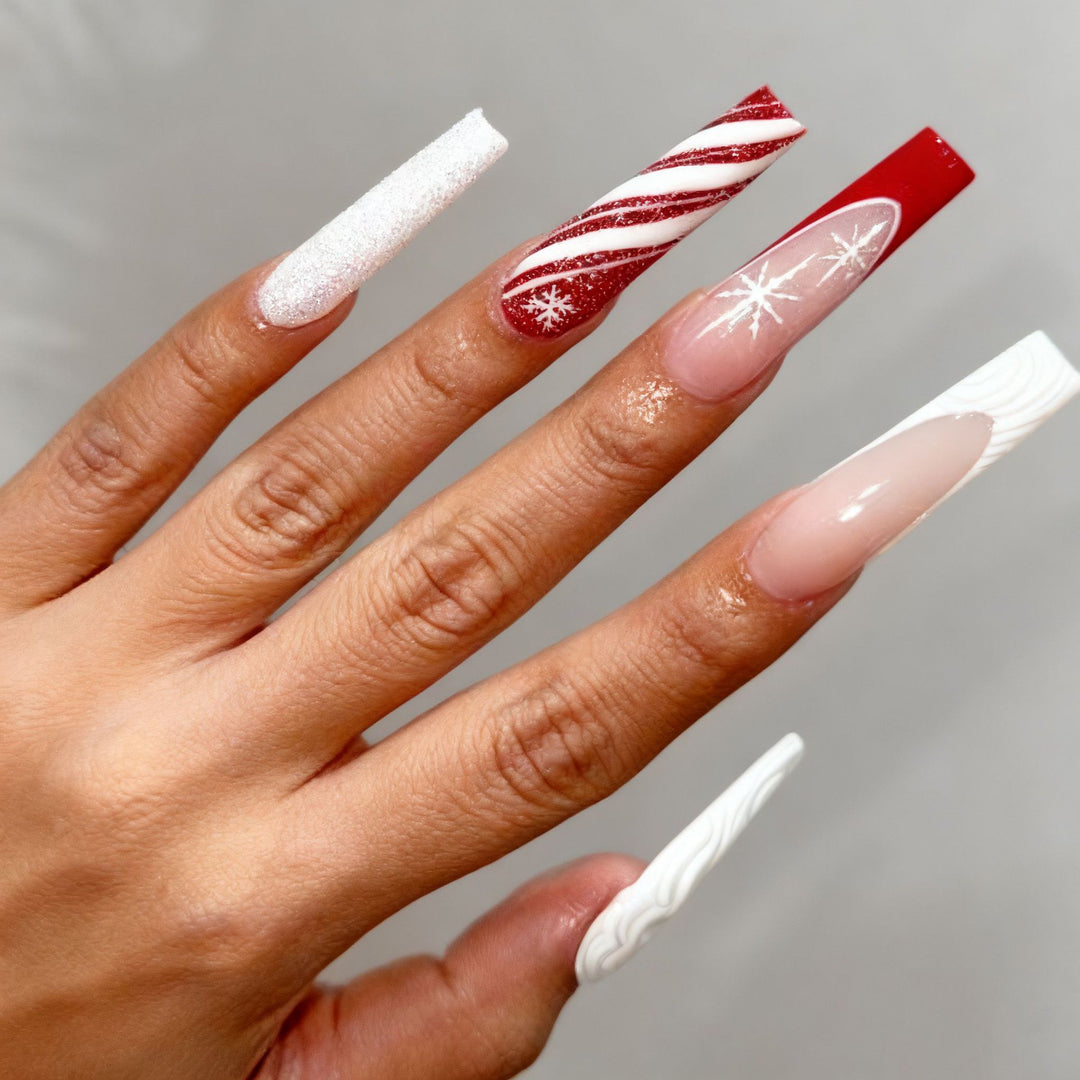 Festive Holiday Nail Art Enhancements Kalsten 1789915617