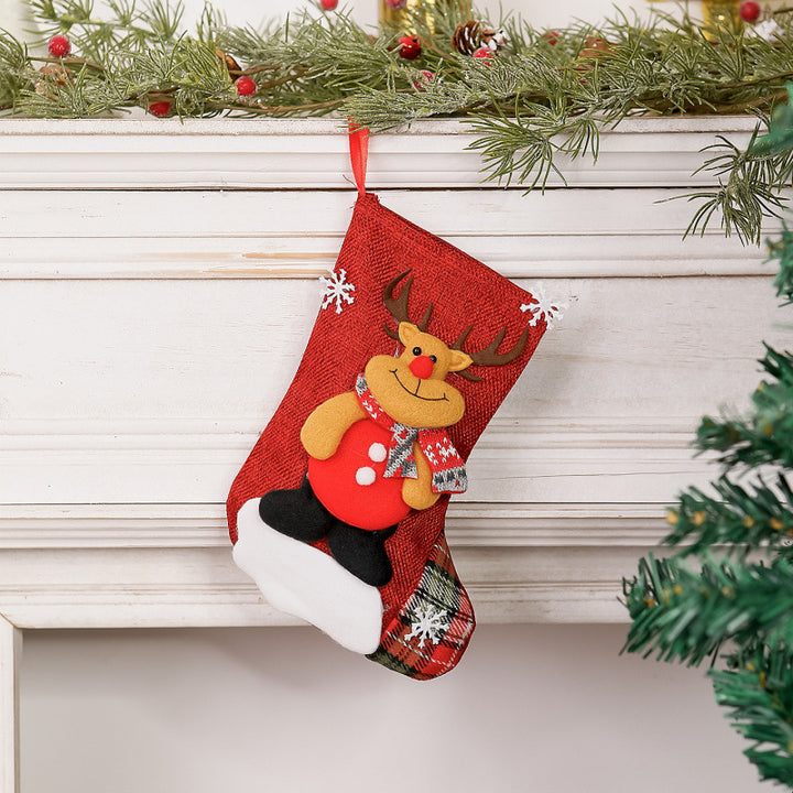 Christmas stocking with reindeer design Kalsten