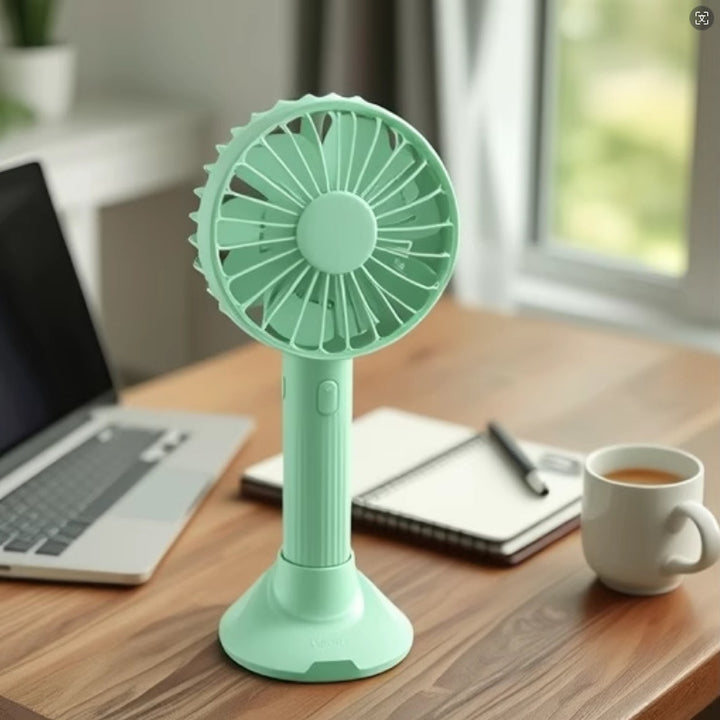 Portable table fan with USB charging and flexible adjustable tilt angle Kalsten