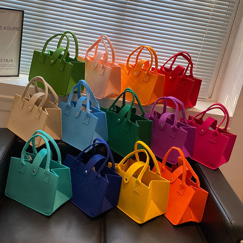 Eco-Friendly Felt Tote Bag