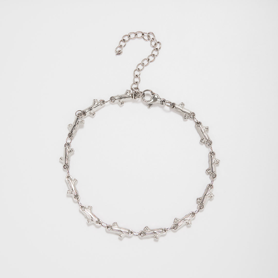Intricate Textured Chain Bracelet Kalsten