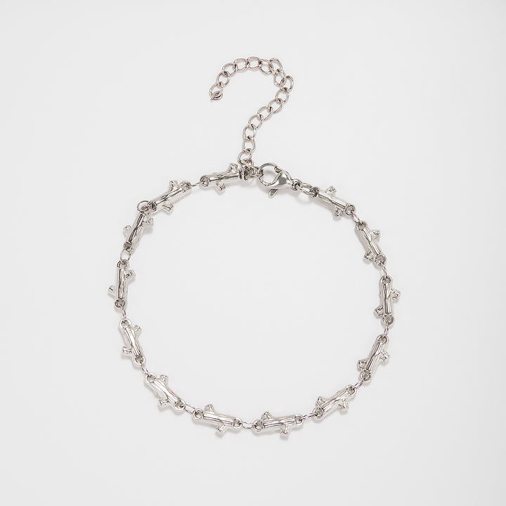 Intricate Textured Chain Bracelet Kalsten