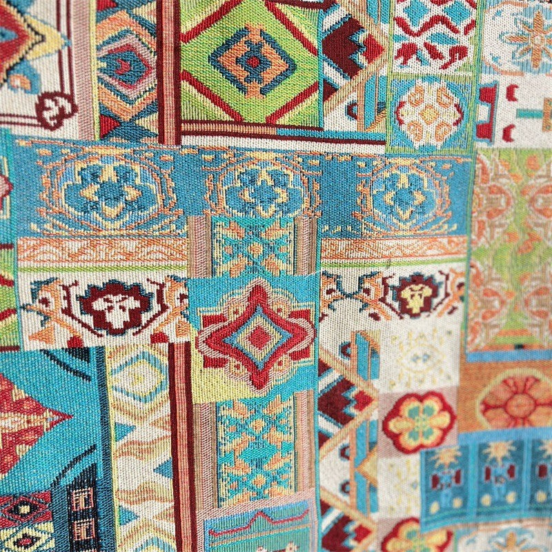 Artistic Geometric Tapestry Blanket