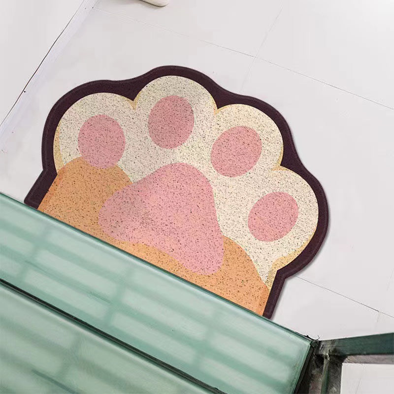 Cute Animal Paw Print Bath Mat Kalsten
