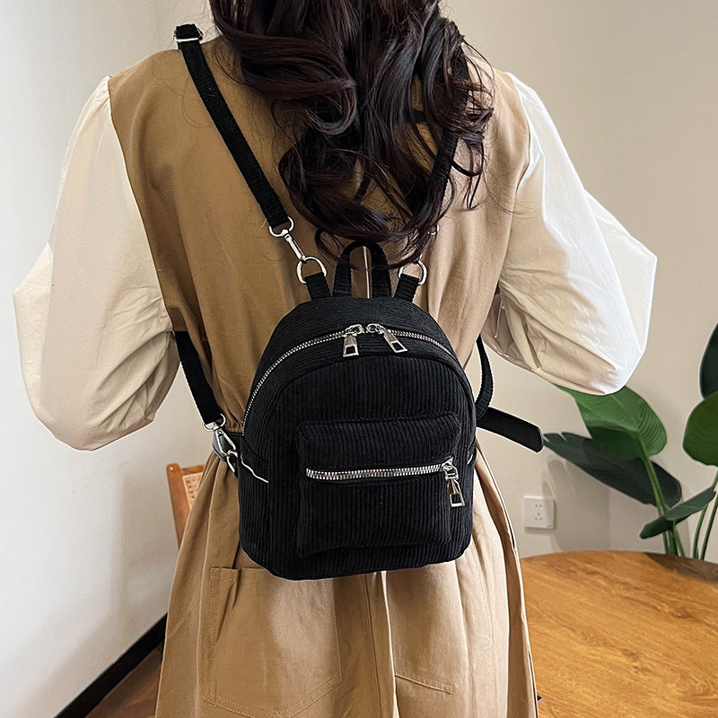 Corduroy Mini Backpack Kalsten