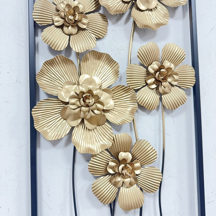Artistic Floral Wall Metal Decor Kalsten