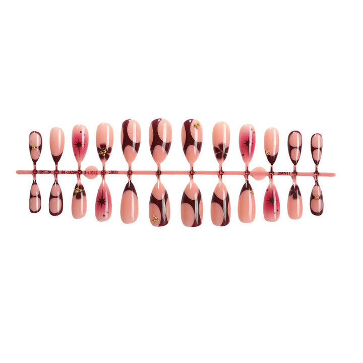 Artistic Press-On Nail Design Kalsten