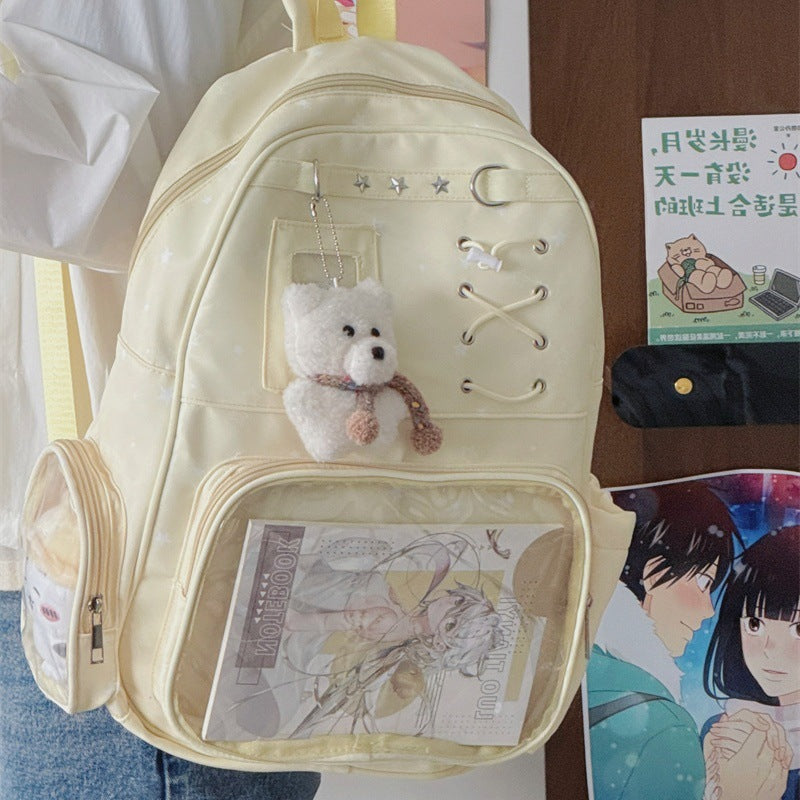 Decorative Character-Themed Backpack Kalsten