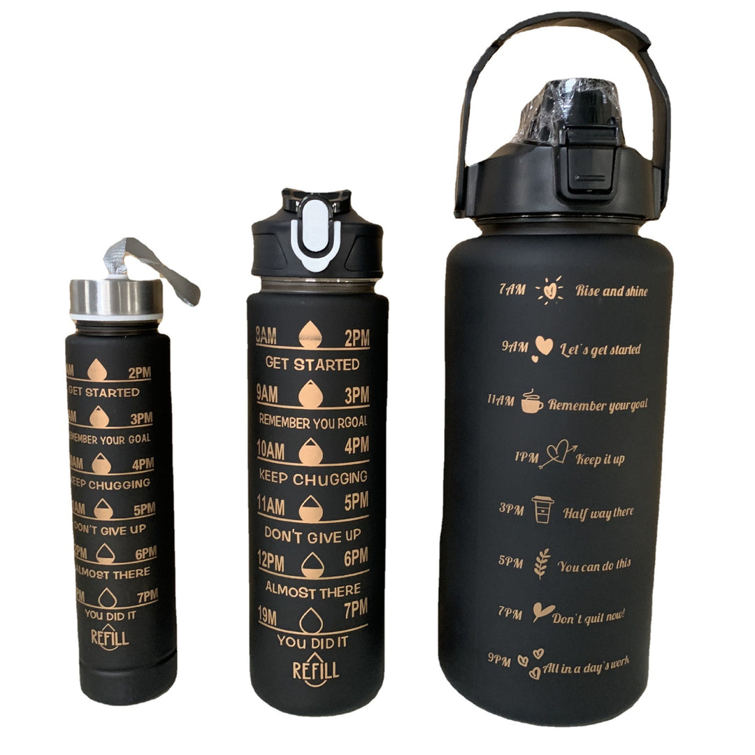 Unisex Motivating Water Bottle with Time Markings Kalsten