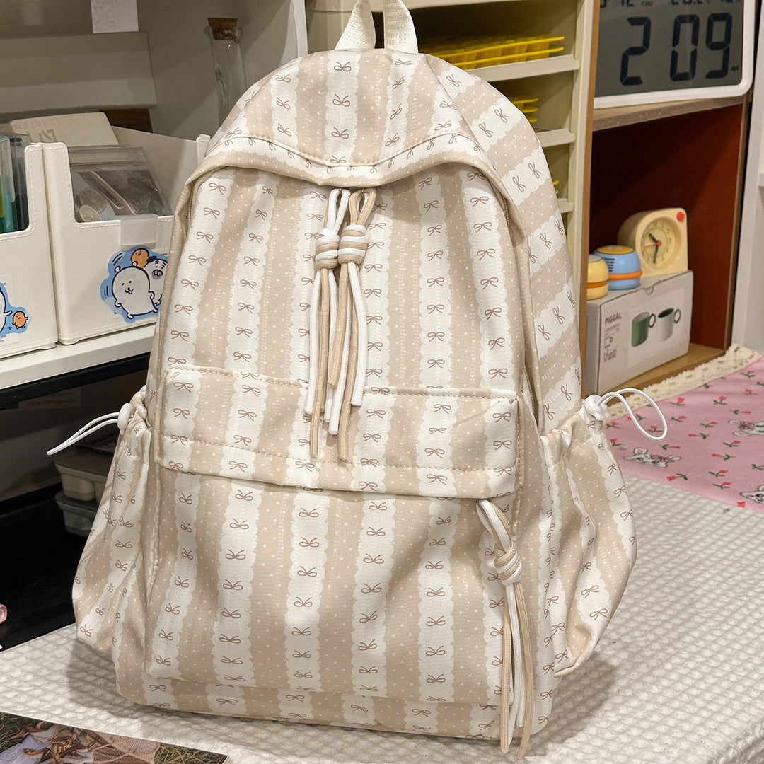 Playful Patterned School Backpack Kalsten