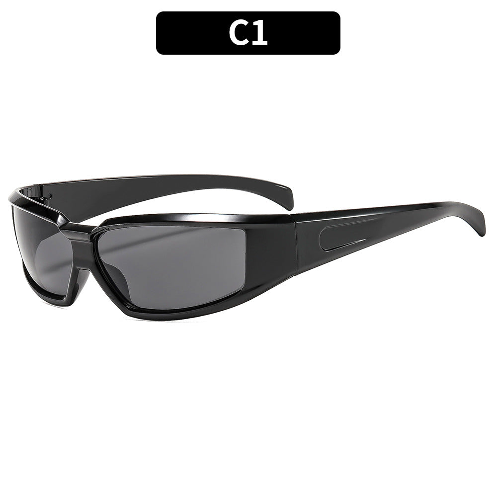 Sporty Protective Wrap Sunglasses