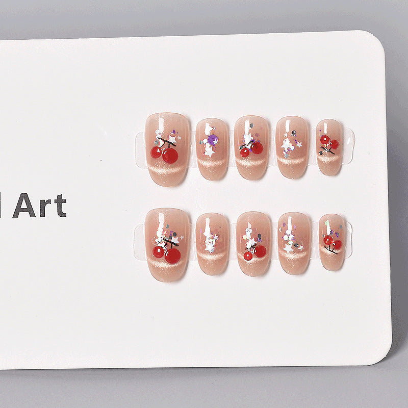 Artistic Press-On Nail Design Kalsten 1787316083