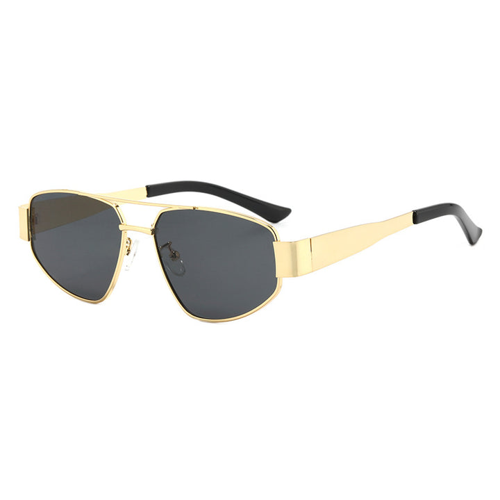 Men's Aviator-Style Metallic Sunglasses Kalsten