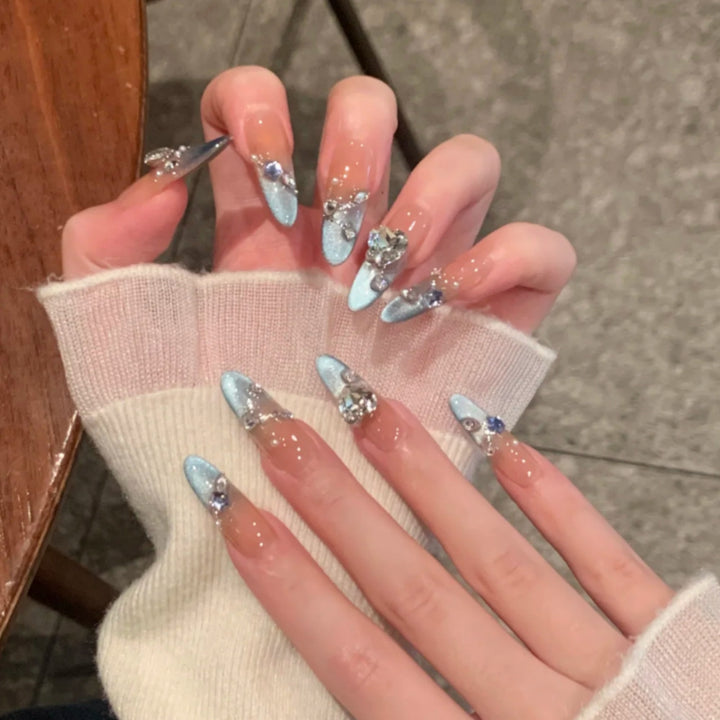 Cute Bear-Themed Press-On Nail Set Kalsten