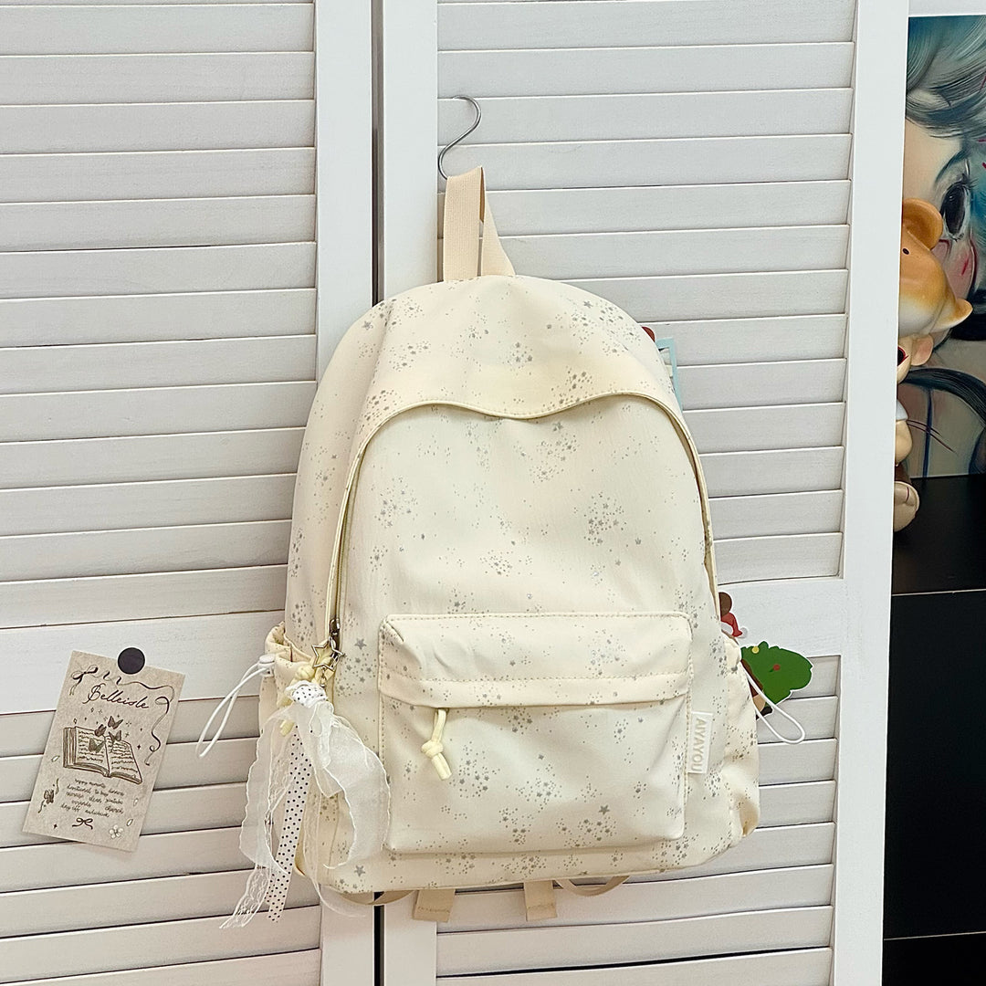 Playful Floral Print Backpack Kalsten