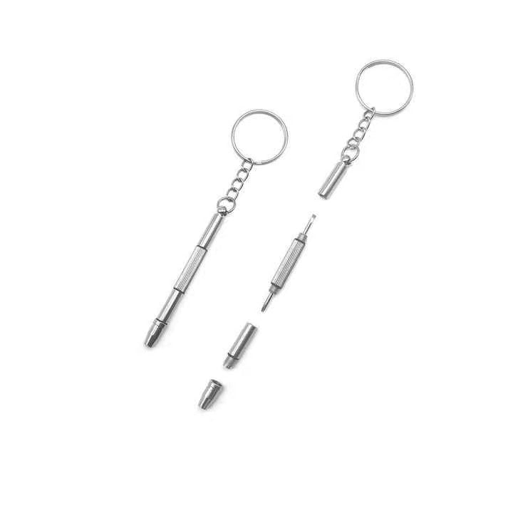 Multi-Functional Eyewear Repair Tool Keychain Kalsten