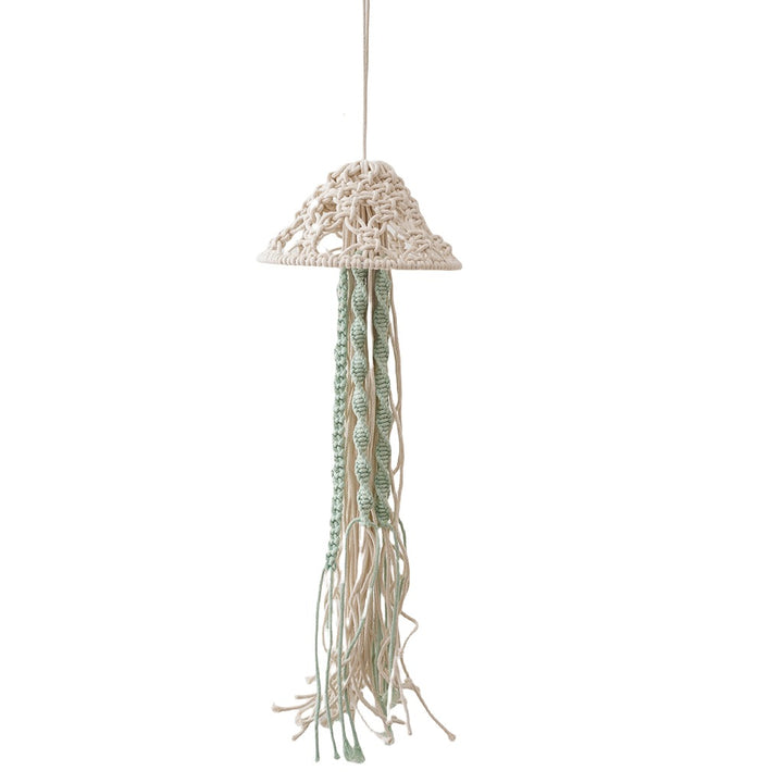 Decorative Macramé Jellyfish Wall Art Kalsten