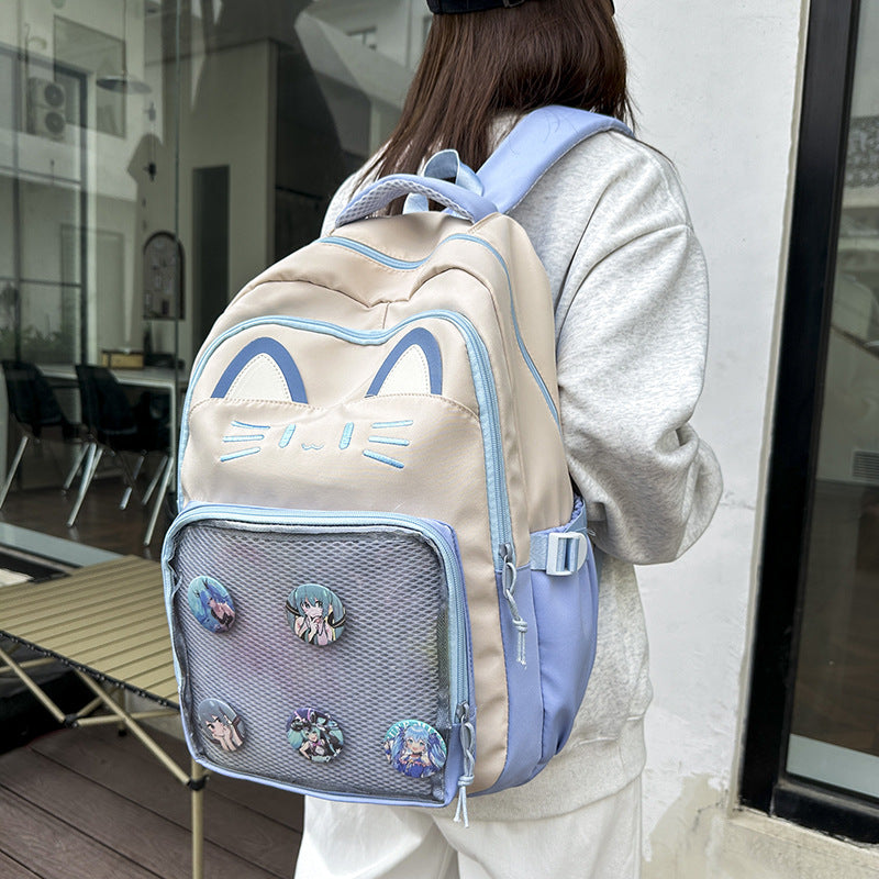 Cat-Ear Design Backpack Kalsten
