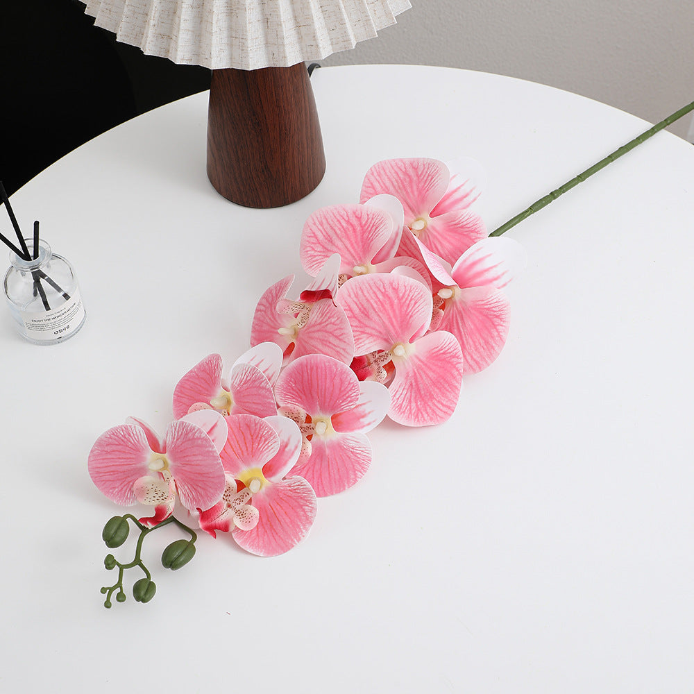 Artificial orchid bouquet with elegant blooms