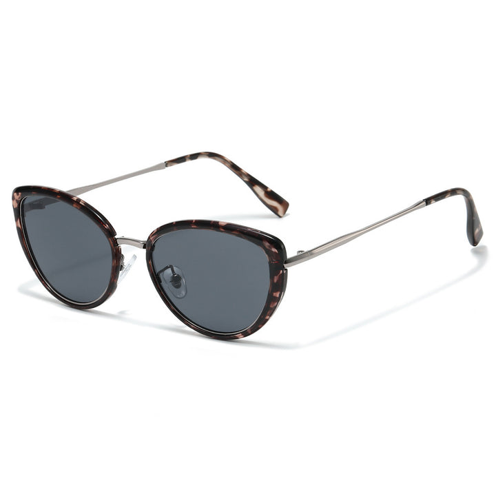 Fashion-Forward Cat-Eye Sunglasses with Trendy Tortoiseshell Frame Kalsten
