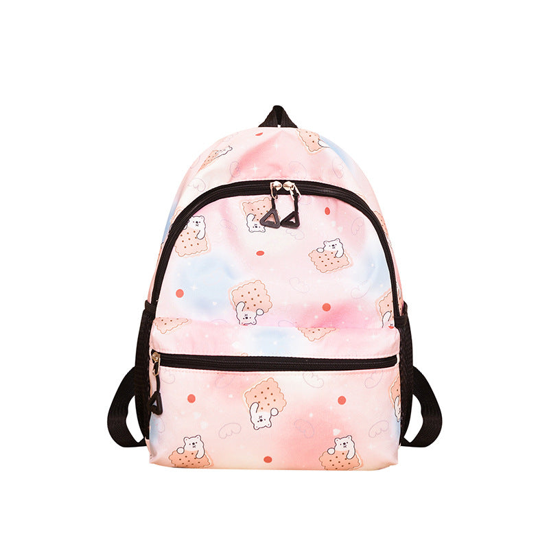 Cute Animal-Print School Backpack Kalsten