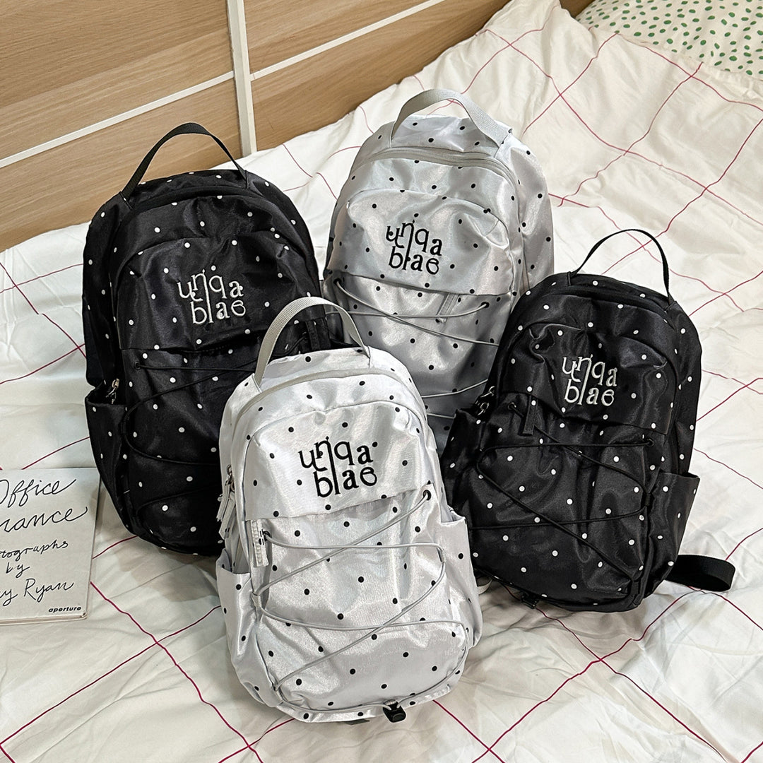 Stylish Lightweight Polka Dot Backpack Kalsten