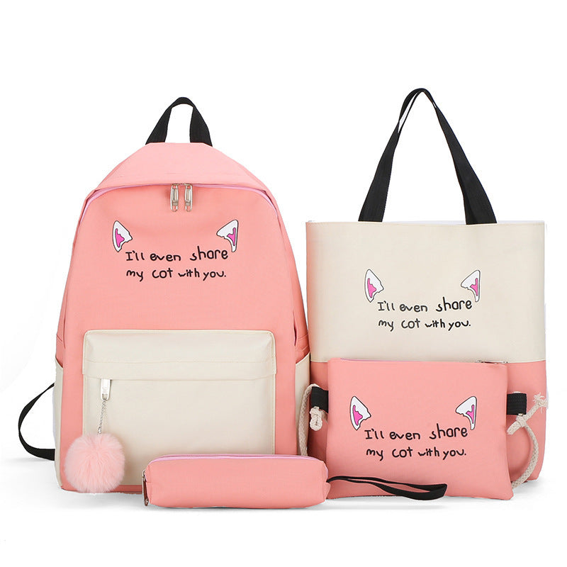 Cute Animal-Themed Backpack Set Kalsten