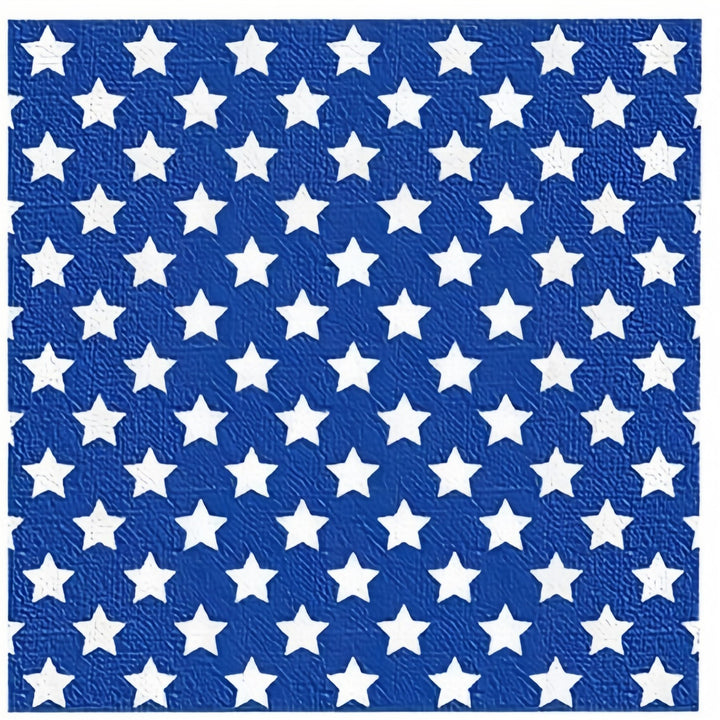 Unisex decorative wrapping paper with star and fireworks pattern, high-gloss roll surface and perforated cutting edge Kalsten
