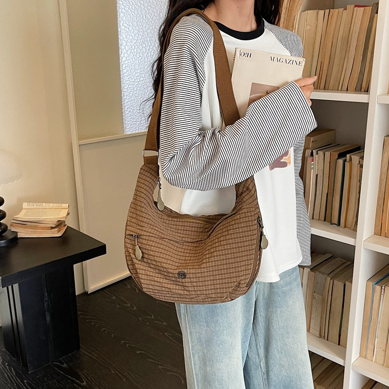 Casual Checkered Sling Bag Kalsten