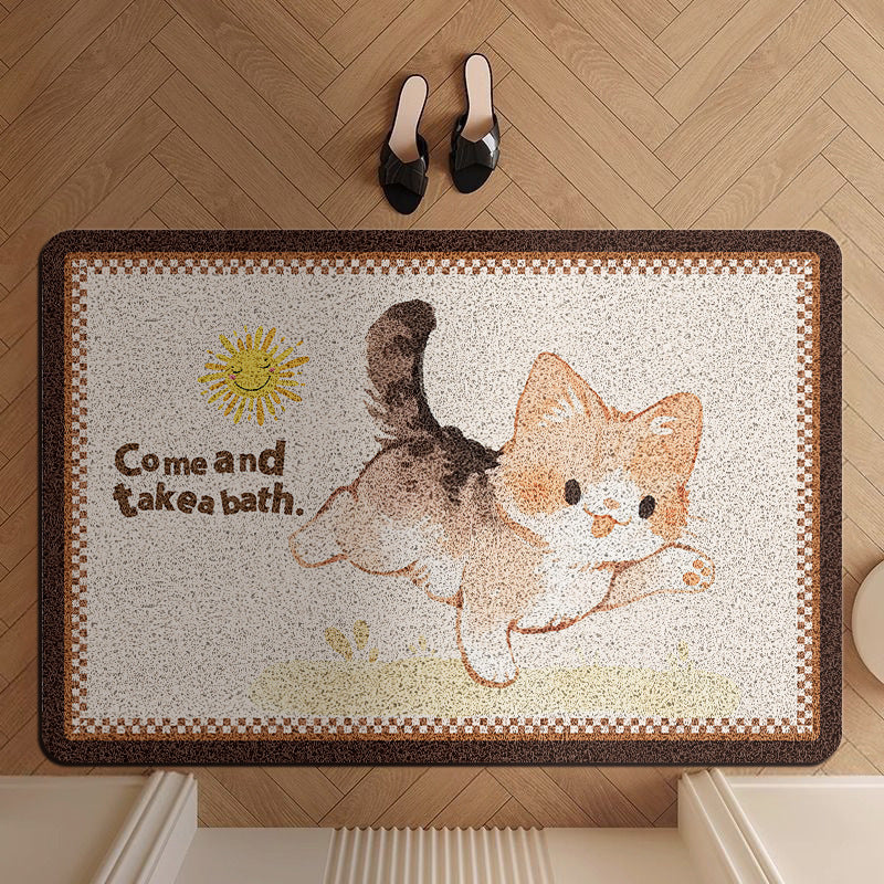 Cat-Themed Doormat Kalsten