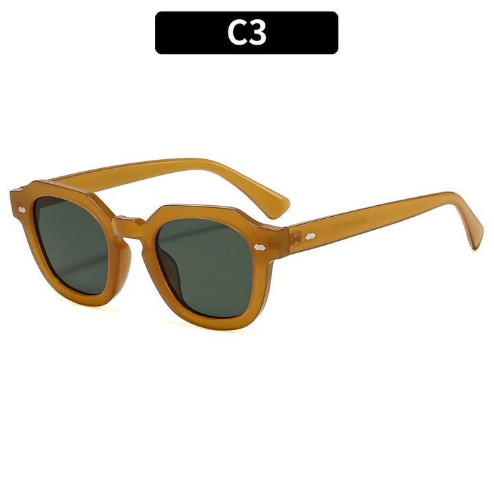 Modern Design Stylish Retro-Inspired Square Sunglasses