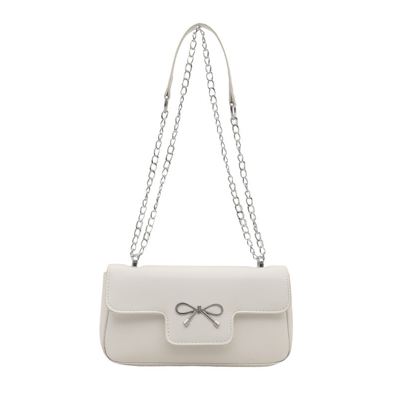 Elegant Bow Accent Crossbody Bag Kalsten