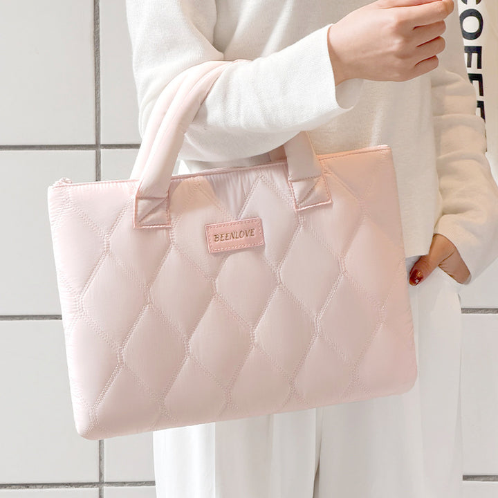 Quilted Laptop Briefcase Kalsten
