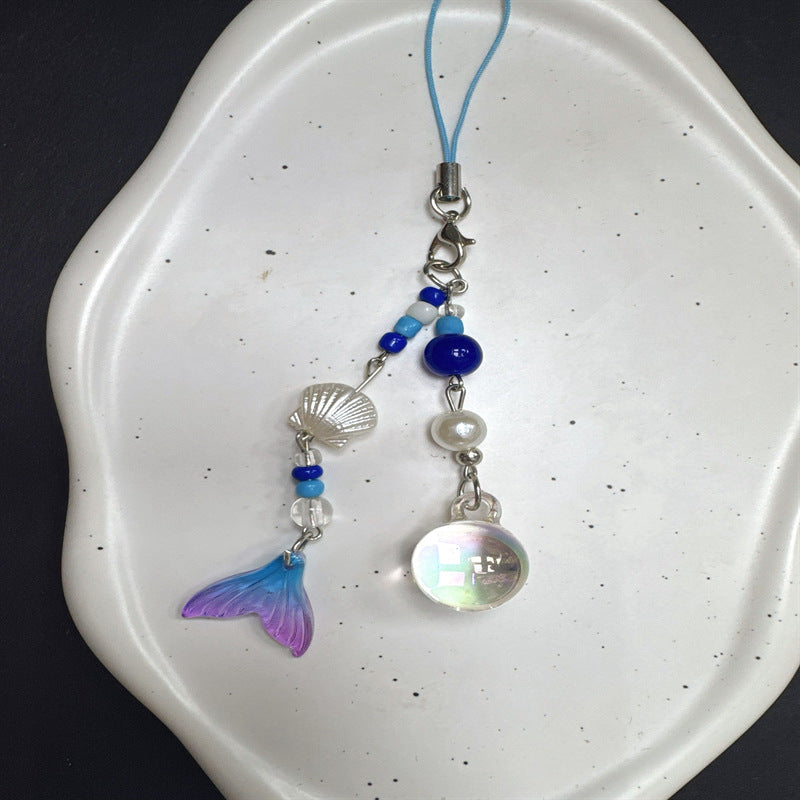 Decorative Sea-Themed Charm Keychain Kalsten